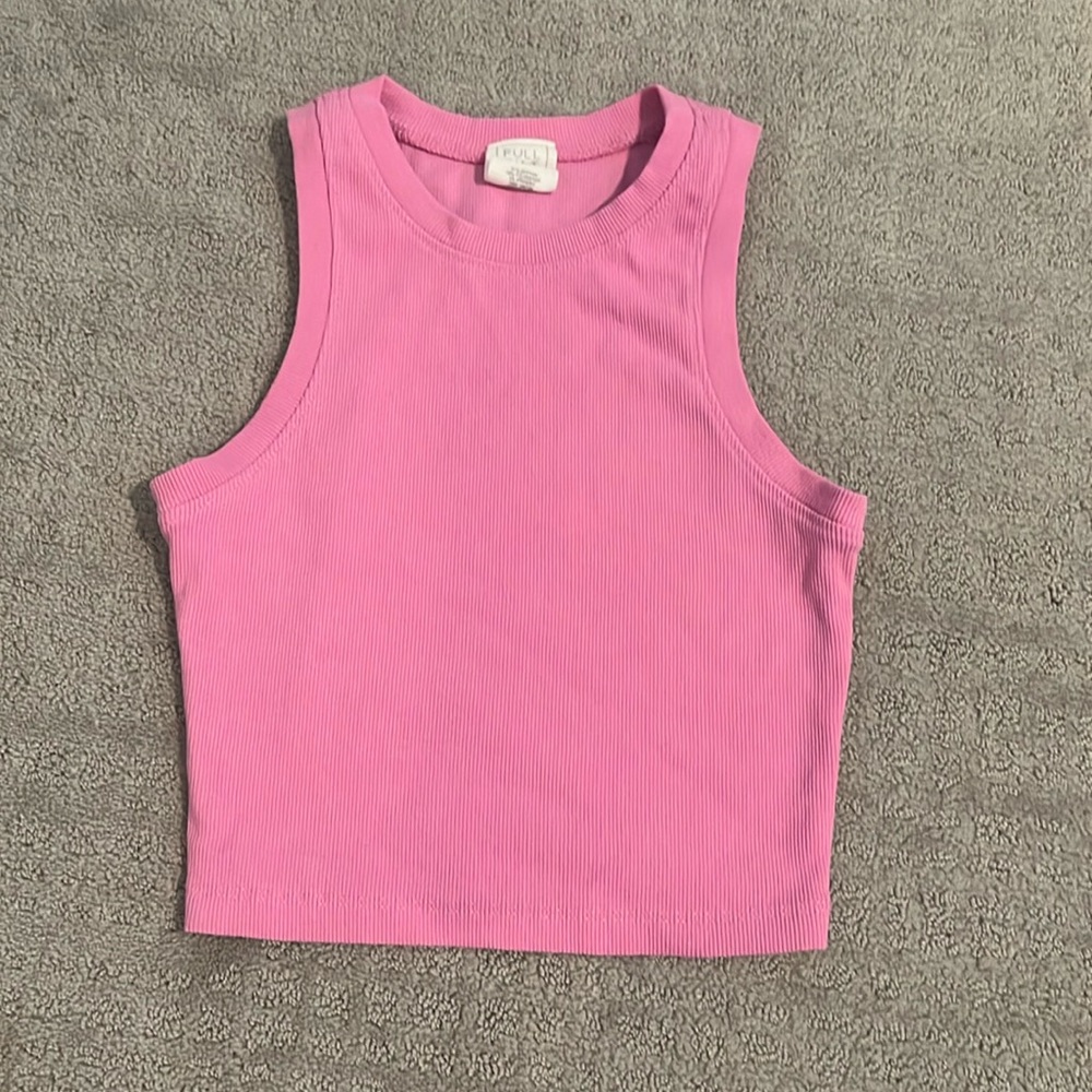 Cute pink tank!